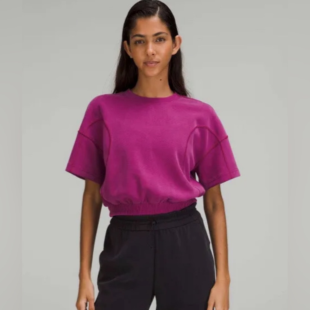 Lululemon Softstreme Gathered T-Shirt 12 ❤️💋